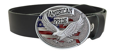 Buckle belt buckle coupler USA Eagle American Pride 2 with belt belt 