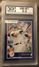 2001 Donruss 20th Anniversary Derek Jeter #5 Yankees HOF Graded PGC NM-MT 8.0