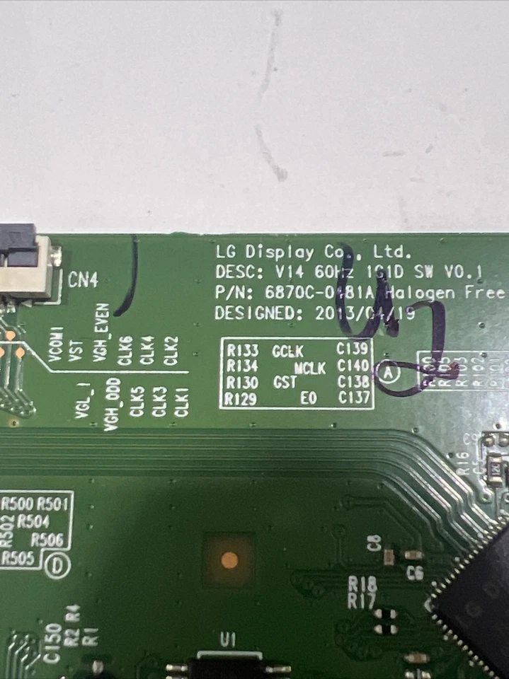 TCON LVDS BOARD 47LY330C 47LB580V 47LB585V 47LB561V TV 6870C-0481A 6871L-3659A - Imagen 2 de 4