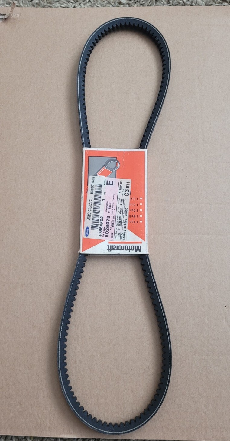 Genuine Ford Motorcraft V Belt - 5026973 | eBay