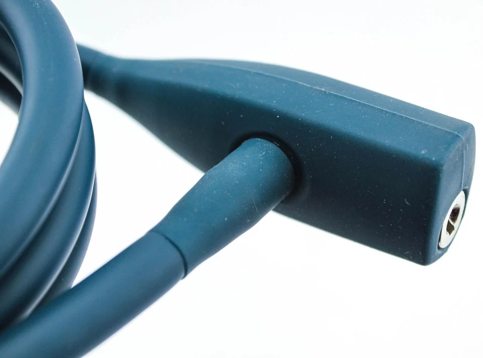 Knog Party Coil 1300mm Coiled Cable Bike Lock 10mm Braided Steel Indigo NEW - Image 3 of 4