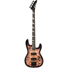 Jackson JS Series Concert Bass CB JS3P, Amaranth, Transparent Black Burst