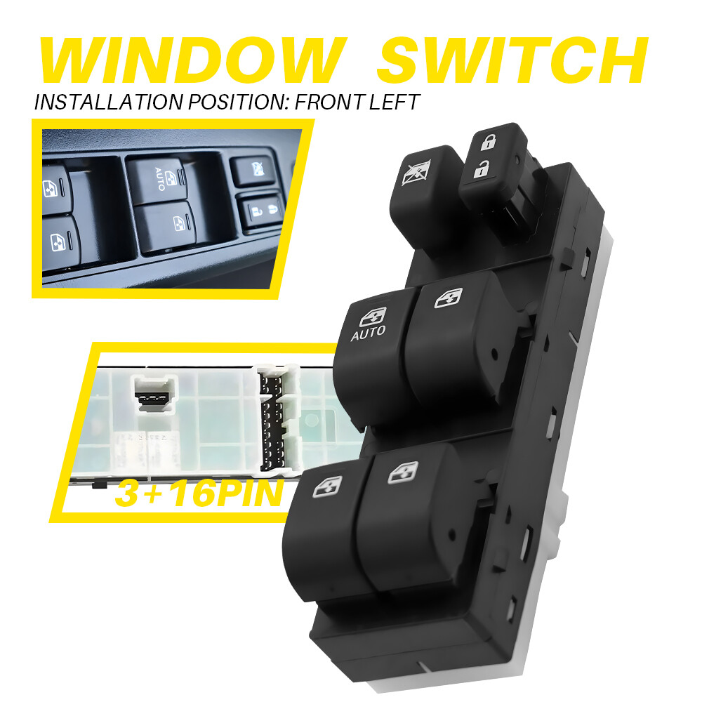 83071-SG040 POWER WINDOW SWITCH WINDOW MAIN SWITCH FITS SUBARU FORESTER 14-16 S