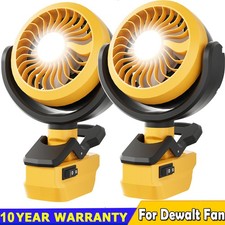 Portable Fan For Dewalt 20V Battery,Cordless Jobsite Fan Dewalt Portable Fan