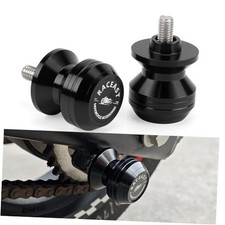 Black Swingarm Spool Sliders Stand for CBR600RR 1000RR M8 Swingarm