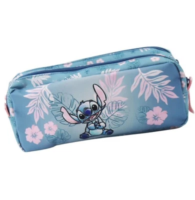 JACOB COMPANY Trousse Plate Disney - Stitch Blue Hawaii