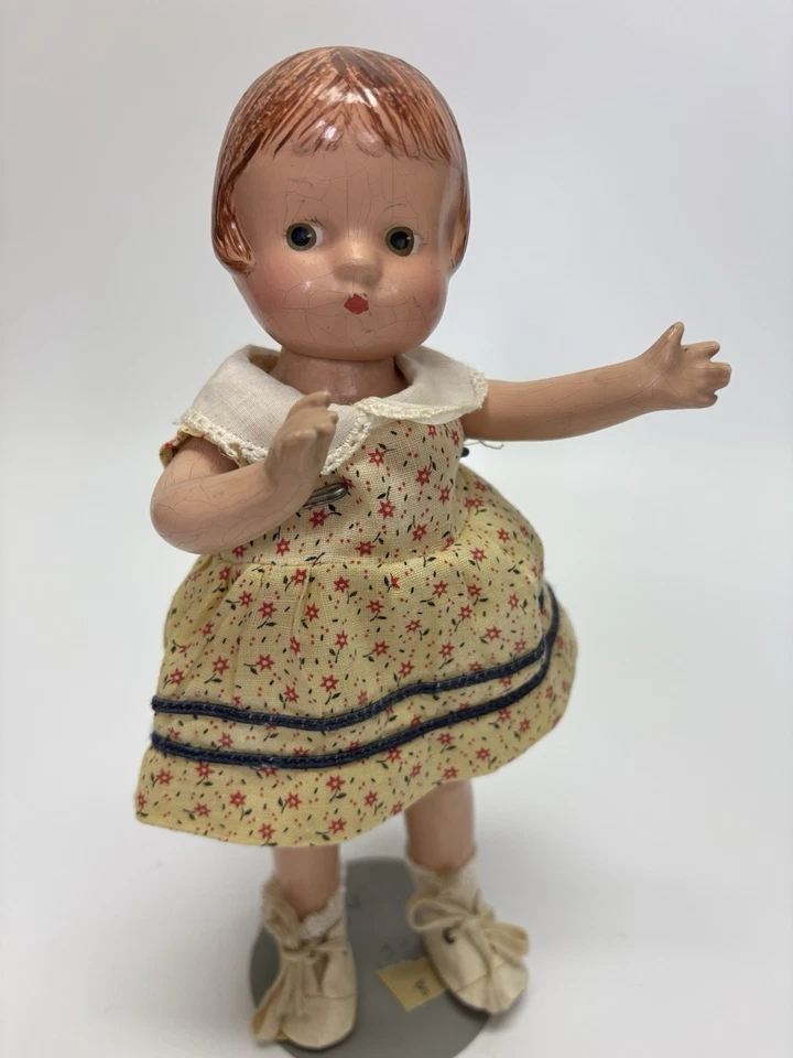 "Muñeca antigua EFFANBEE PATSYETTE Patsy 9,5"" Composición Muñeca ¡Lote de 3! WOW! Foto 2 de 4