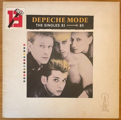 DEPECHE MODE - THE SINGLES 81 85 The Best Of GREATEST HITS UK LP VG+