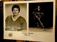 1986-77 MONTREAL CANADIENS TEAM ISSUE PHOTOS (5) MICHEL LAROCQUE JACQUES LEMAIRE
