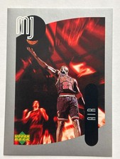 1998 Upper Deck MJ Sticker #124 Michael Jordan Chicago Bulls