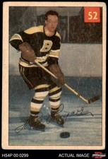 1954 Parkhurst #52 Hal Laycoe Bruins 2 - GOOD