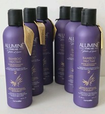 Alumine Hair Conditioner Bamboo Nectar Shine Enhancing 6 x 250ml Bottles New 8.66 per litre