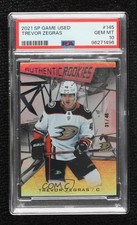 2021 SP Game Used Authentic Rookies 31/46 Trevor Zegras #145 PSA 10 GEM MT 0s0n
