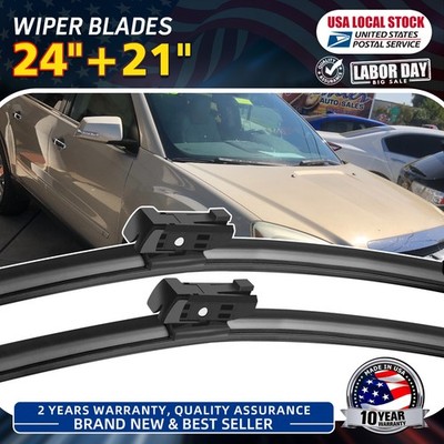 High Quality Windshield Front Wiper Blades Bracketless 24Inch 21Inch Top Lock