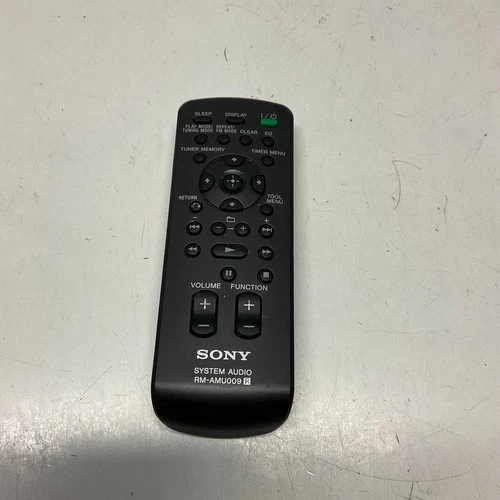 Genuine Sony Remote Control RM-AMU009 System Audio