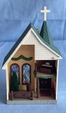Hallmark  Keepsake Ornament 1995 #12 Nostalgic Houses & Shops Series Town Church