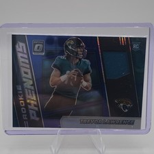 2021 Panini Donruss Optic Prizm Rookie Trevor Lawrence #RPH-1 Jaguars