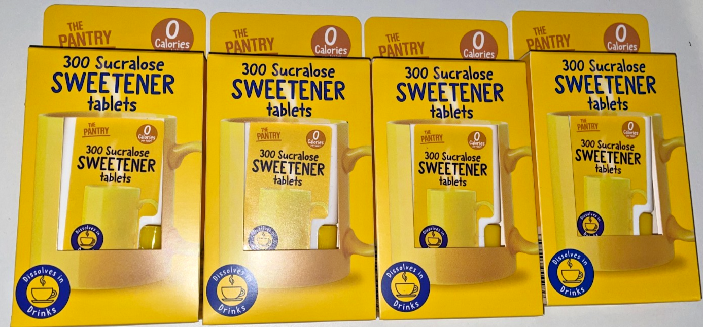 1200 Sucralose Sweetener Tablets - Zero Calories Diet Sugar Alternative