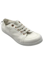 Vionic Women's Beach Pismo Washable Canvas Sneakers Cream