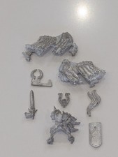 2002 Chaos Mounted Champion of Khorne Citadel Warhammer Lord Metal GW NO HEAD