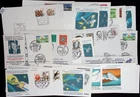 @ GERMANY - 100 FDC, COVER, POSTCARD - SPACE