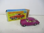 Matchbox Lesney Superfast SF67 Volkswagen 1600TL- purple, THIN wheels, boxed