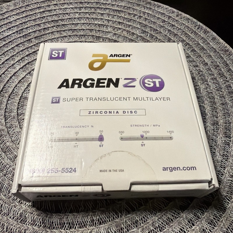 Dental Zirconia, Argen Z ST 98x14 ML OM3