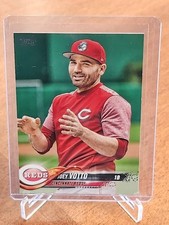 JOEY VOTTO, 2018 Topps SP card #450 (Red Warm-Up)
