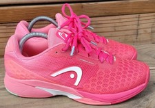 HEAD REVOLT PRO 3.0 WOMEN PINK TENNIS COURT SHOES SIZE 9 PICKLEBALL Comfort EUC