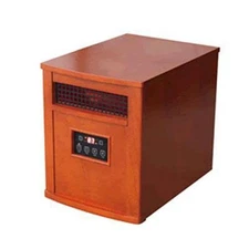 World Marketing QEH1500 CG Infrared Quartz Heater Oak