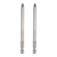 "2 StüCk PH2 Kreuzschlitz-Schraubendreherbit 1/4\" Sechskantschaft FüR Magnet"