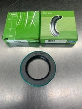 (2) SKF 14938 Single Lip Oil Seal - Solid, 1.500 in Shaft, 2.250 in OD