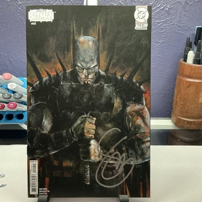 ABSOLUTE BATMAN #20 1:25 SIGNED BY SCOTT SNYDER CVR E SIMMONDS VAR W/COA