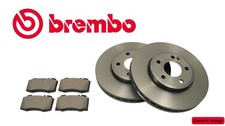 BREMBO Front 2x Brake Discs + Pad Set For Disc Fits Ford Mondeo Jaguar X-Type