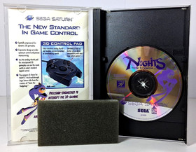 Nights Into Dreams... (Sega Saturn, 1996) CIB Tested
