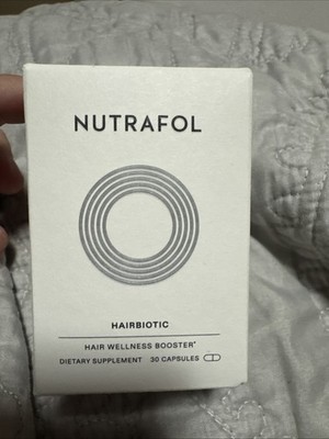 NUTRAFOL Hairbiotic Hair Wellness Hair Supplement 30ct EXP 01/2027