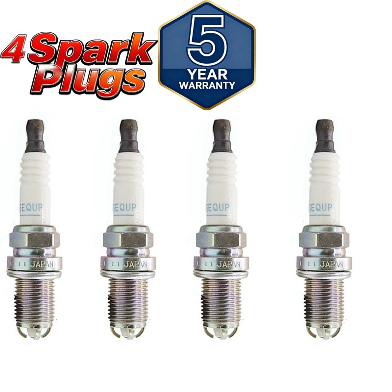 Set of 4 NGK Spark Plugs 3199 Laser Platinum BKR6EQUP For Volkswagen Audi