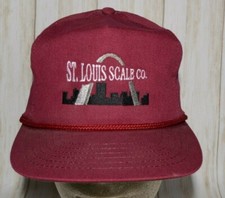 St Louis Scale Co Hat Adjustable Strap Vintage