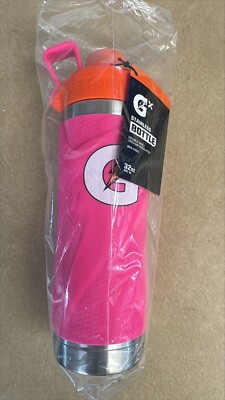 Gatorade Gx Stainless Steel Bottle, 32Oz - Pink - New - Retail