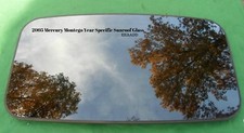 NO LEAKY SEAL GAP 2005 MERCURY MONTEGO OEM FACTORY YEAR SPECIFIC SUNROOF GLASS
