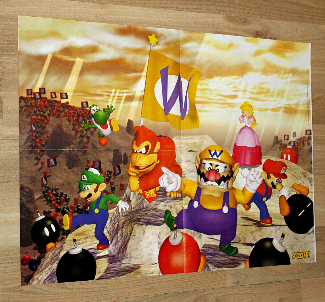 The Legend of Zelda Ocarina of Time 3DS N64 Premium POSTER MADE IN USA -  ZEL046