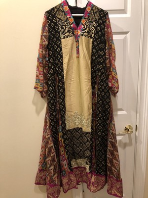 pakistani maxi dress