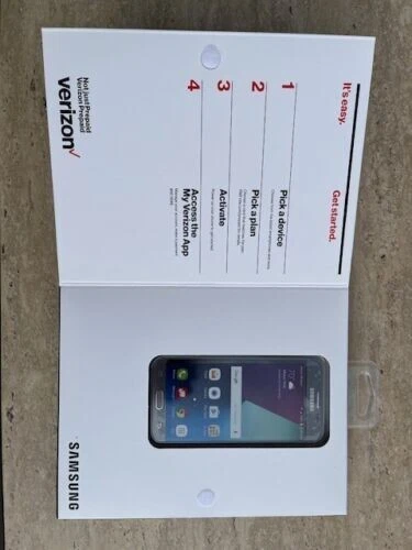 Verizon Samsung Galaxy J3 Mission 16GB Prepaid Smartphone, Black - Image 3 of 3