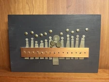 Vintage MCM Mexico Talleres Monastico Sterling Silver Last Supper Plaque Art