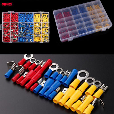 Assorted Insulated Terminals 13 Kinds Crimp Car Electrical ...