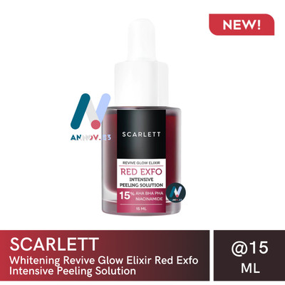 SCARLETT Red Exfo Intensive Peeling Antioxidant Hydrating Moist Smooth Brighten