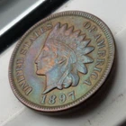 1897( FABULOUS!INCREDIBLE COLOR!DEEP TONE)(HIGH MINT) INDIAN HEAD CENT-BEAUTY!!