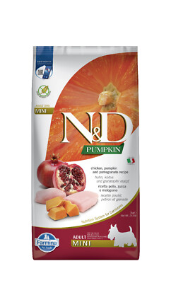 FARMINA N&D Pumpkin Chicken & Pomegranate Adult MINI 7 kg Hundefutter