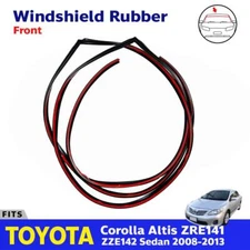 For Toyota Corolla Altis 4D Sedan 2008-13 Front Windshield Molding Rubber Seal