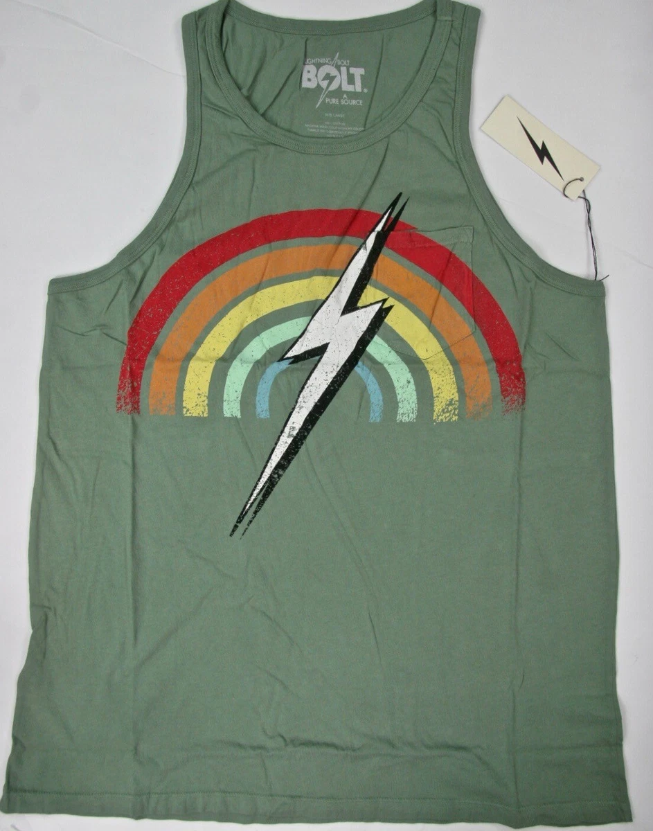 Lightning Bolt Sleeveless T-Shirts for Men for sale | eBay